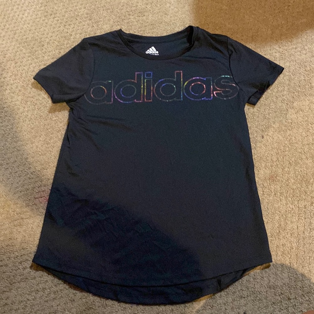 adidas Rainbow Logo Athletic Top